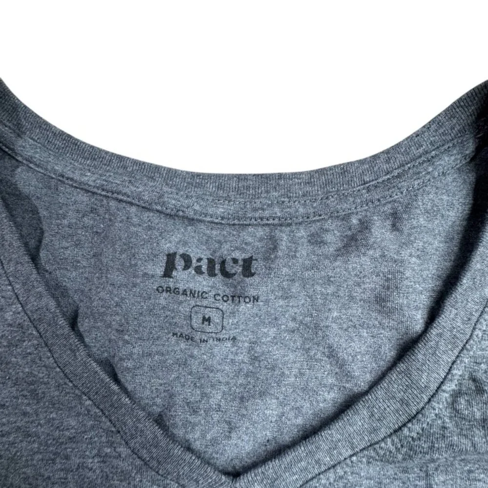 Pact organic cotton short sleeve shirt size medium - Picture 3 of 5